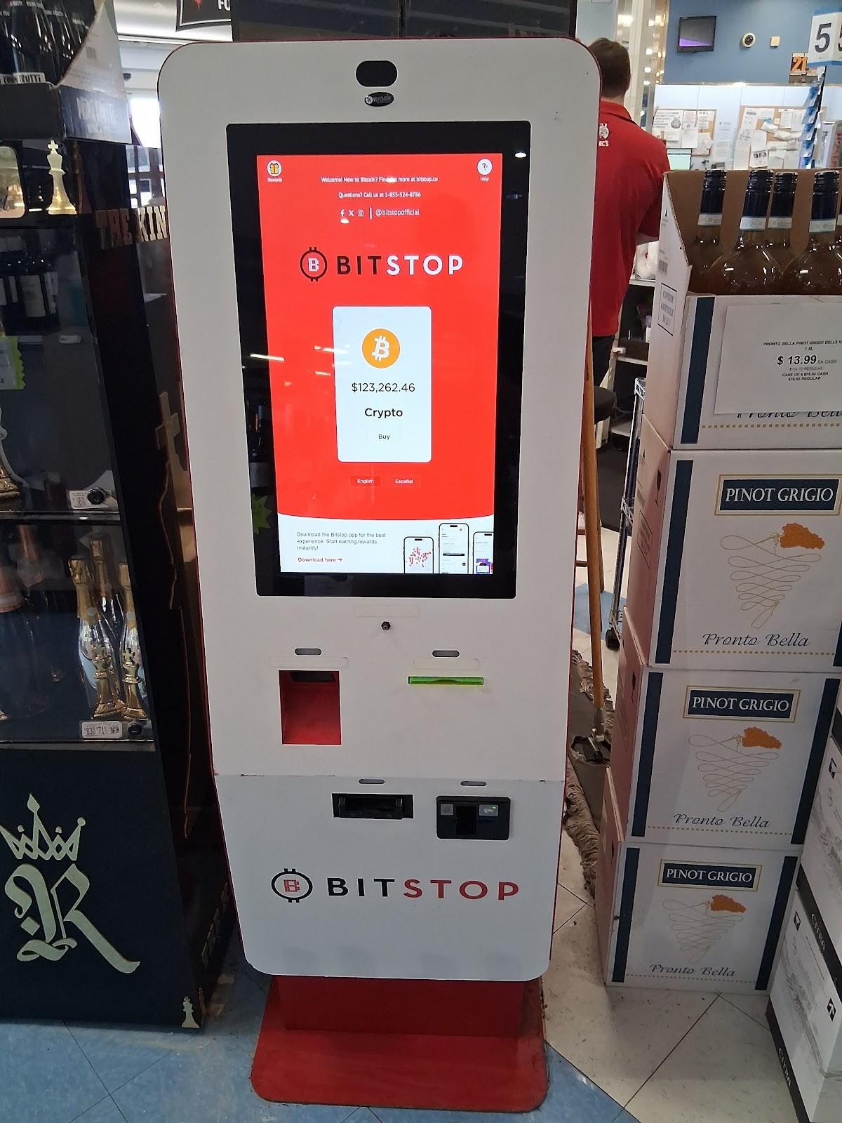 Bitstop ATM at Spec's Wine Spirits in Houston, TX