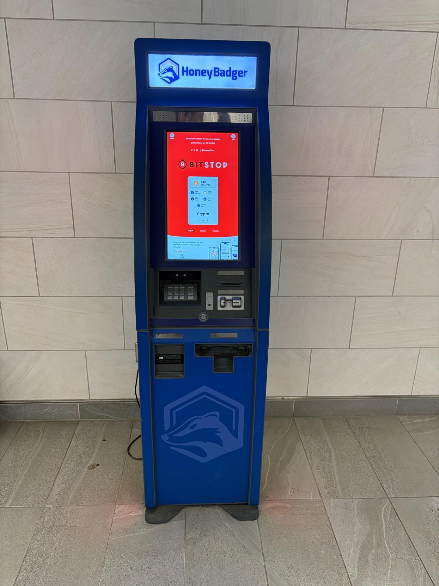 Bitstop ATM at Yonge Sheppard Centre in Toronto, ON