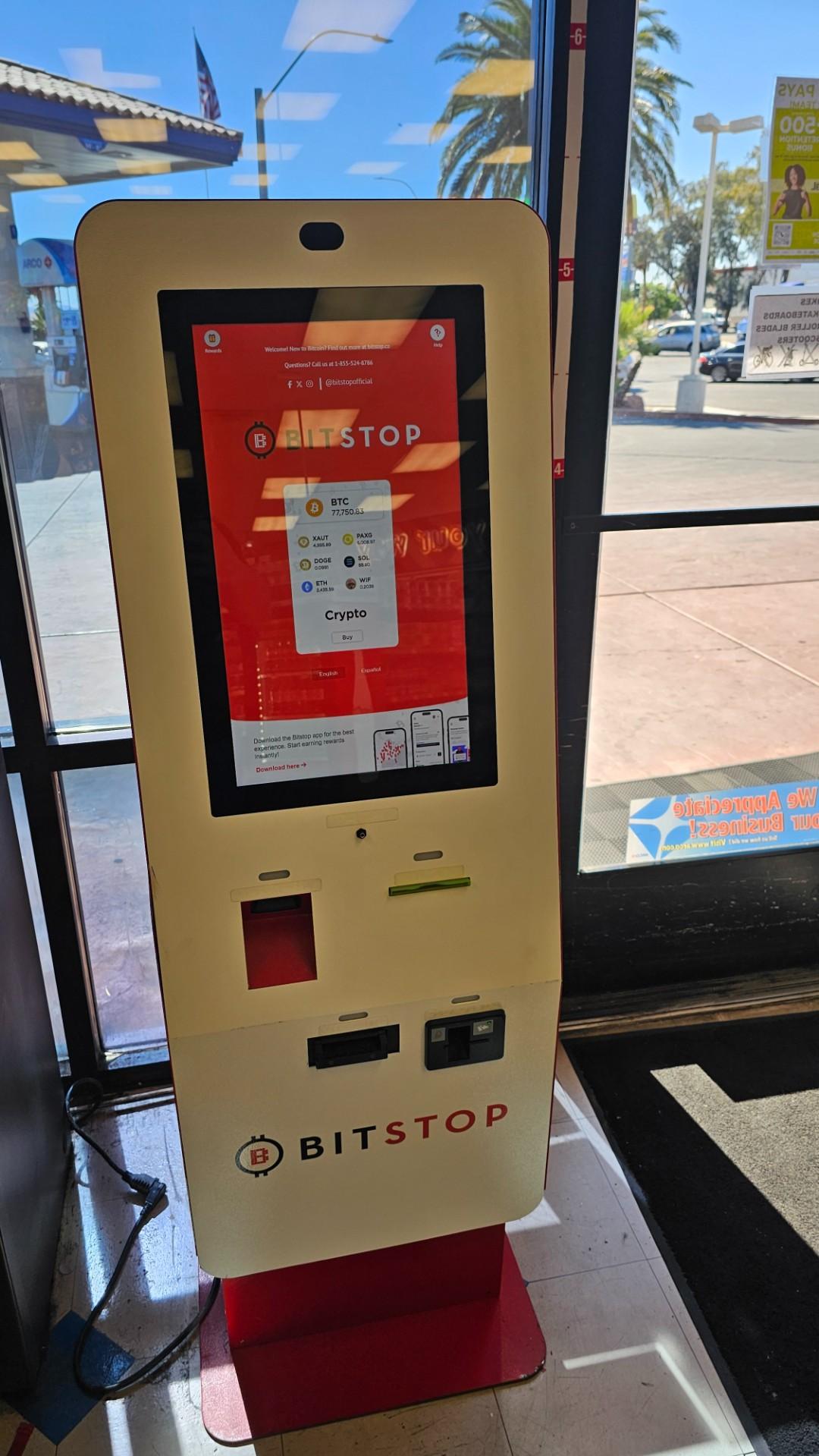 Bitstop ATM at Rebel Store # 66189 in North Las Vegas, NV