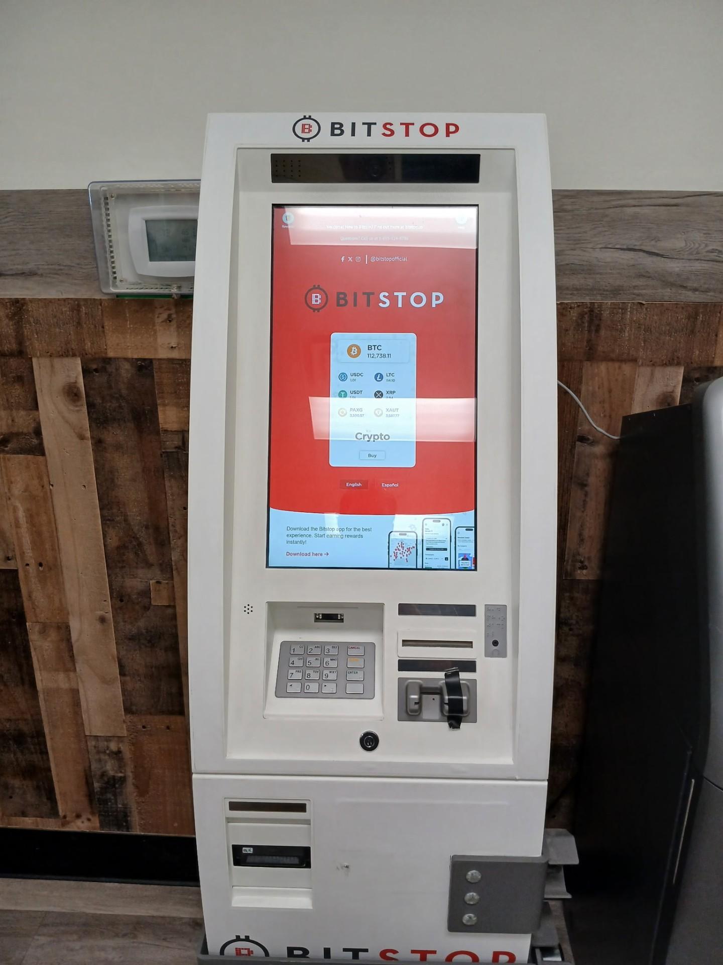 Bitstop ATM at Laundry Lounge in Ammon, ID