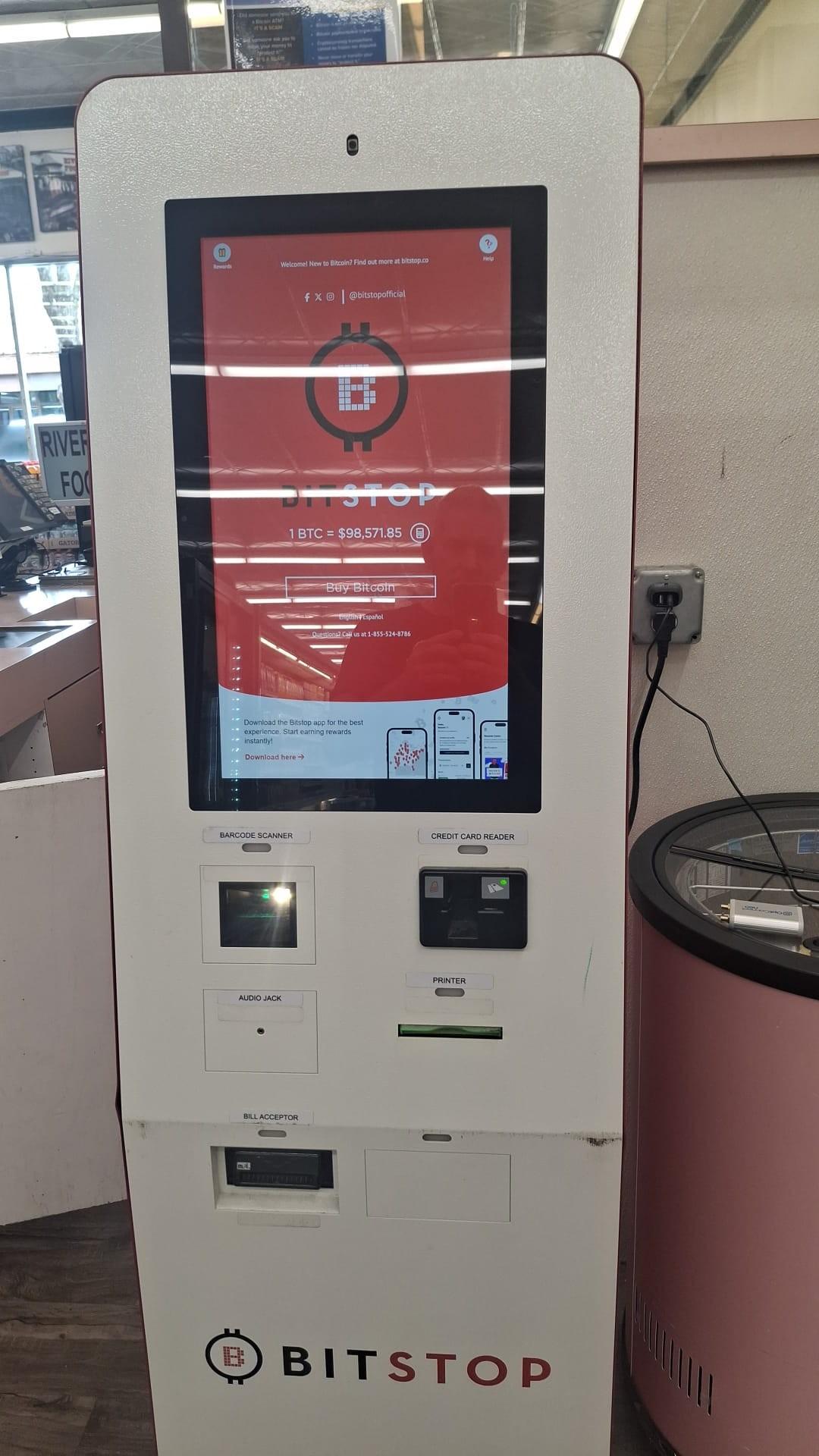 Bitstop ATM at Riverside Foods in Riverside, IL
