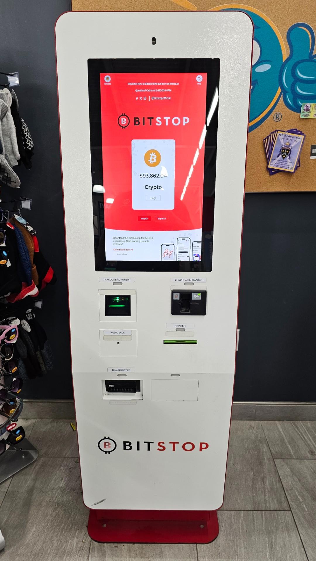Bitstop ATM at Allsups Store #102432 in Ennis, TX
