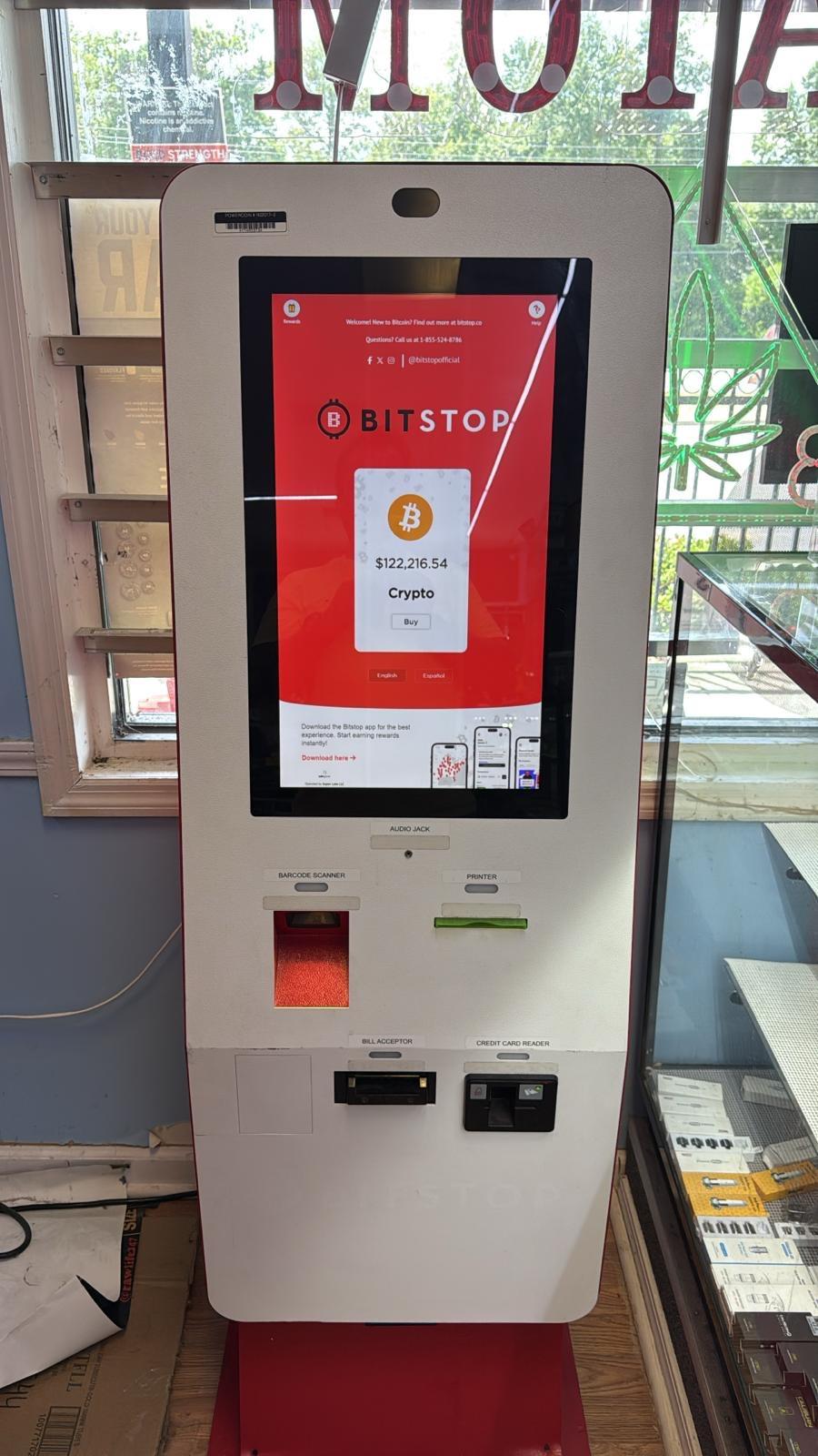Bitstop ATM at Z's Tobacco & Vape in Conway, SC