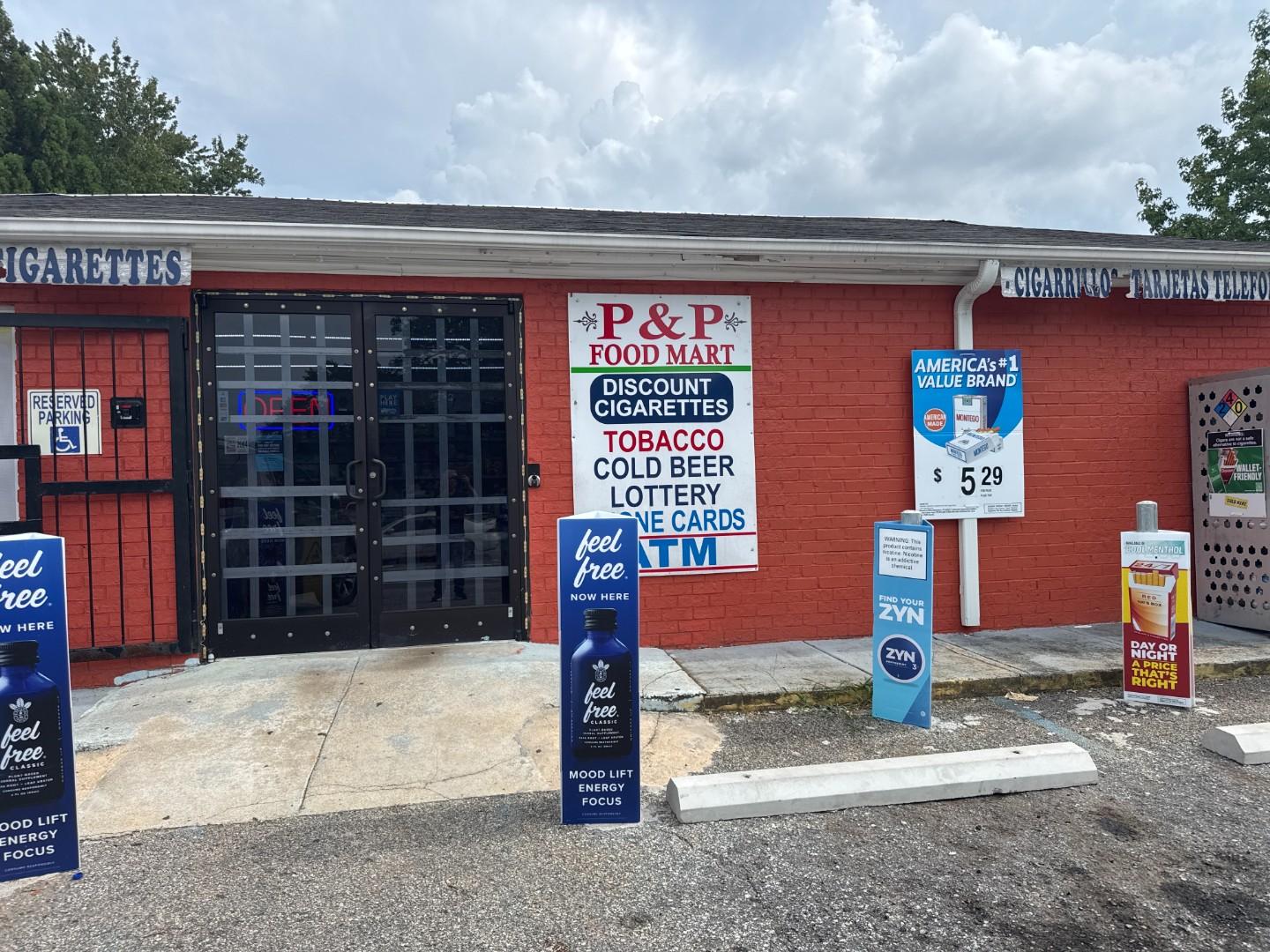 Bitstop ATM at P & P Food Mart in Greer, SC