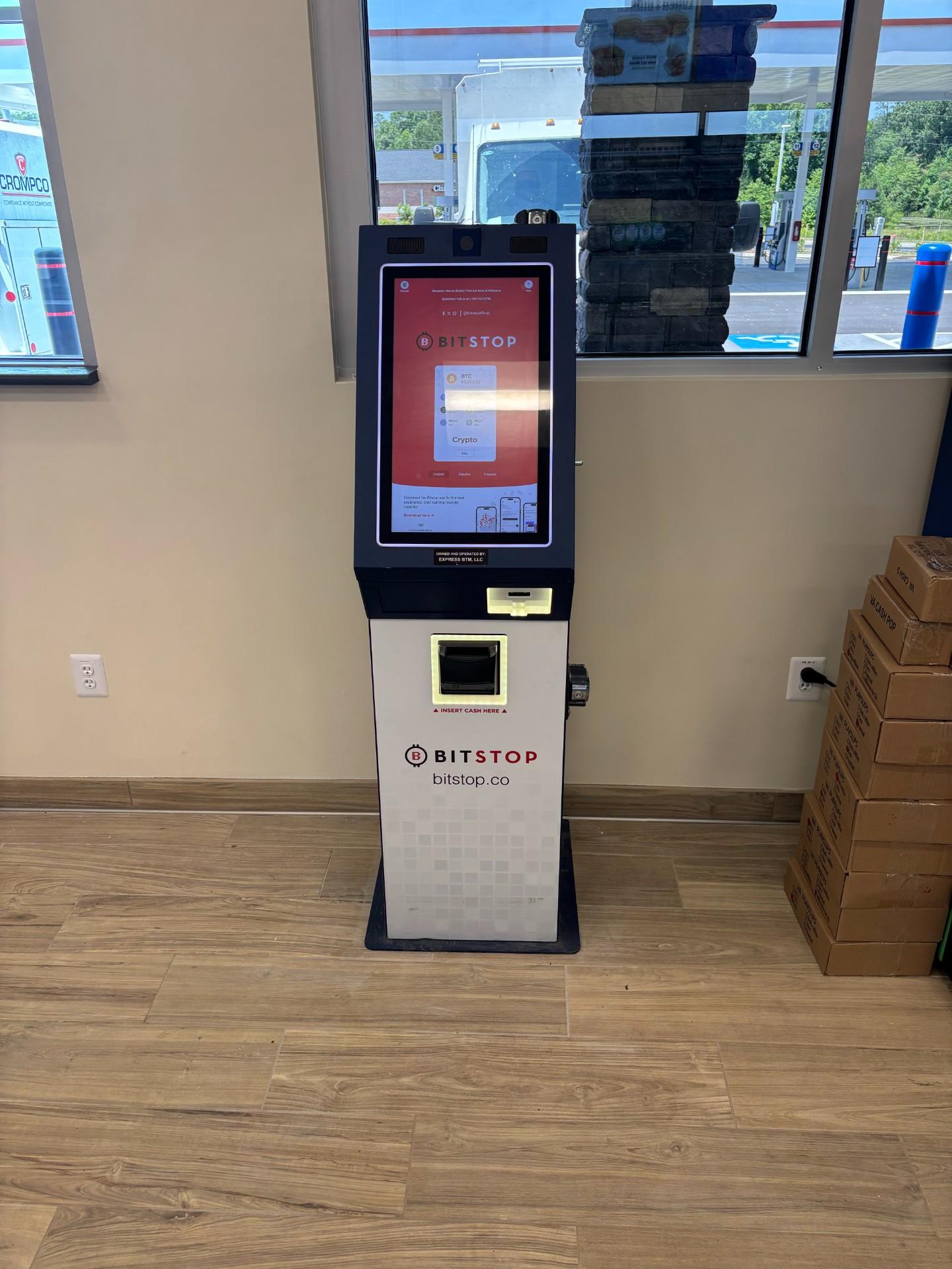 Bitstop ATM at RF #522 Moores Lake Road in Chester, VA