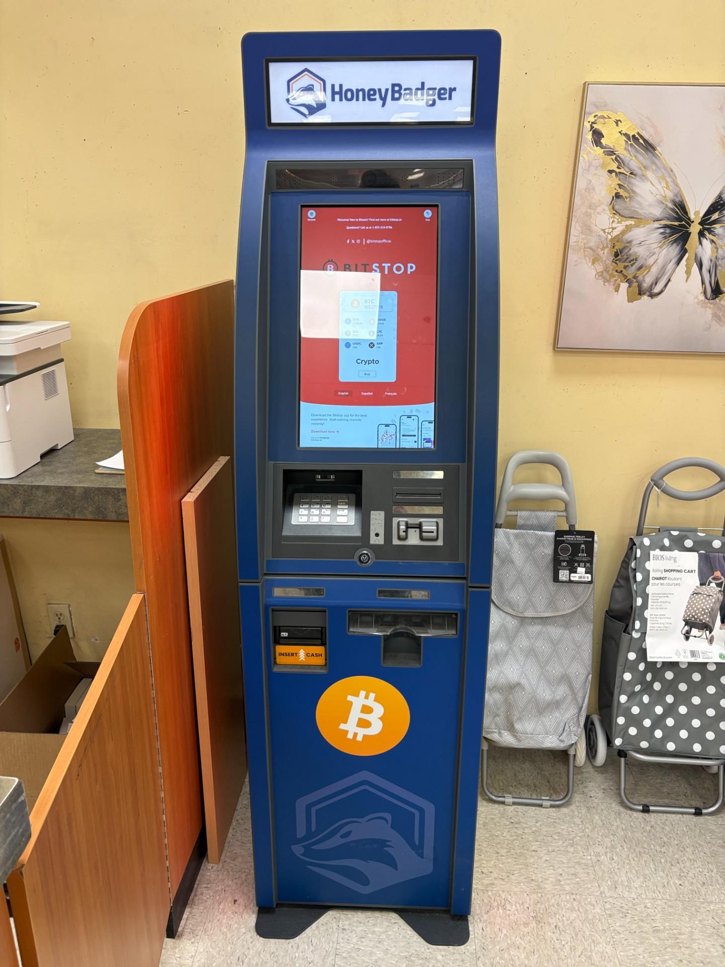 Bitstop ATM at Pharmasave Merritt in Merritt, BC