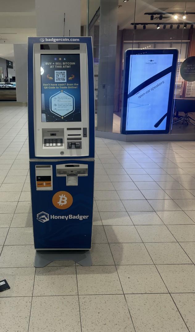Bitstop ATM at Lambton Mall in Sarnia, ON