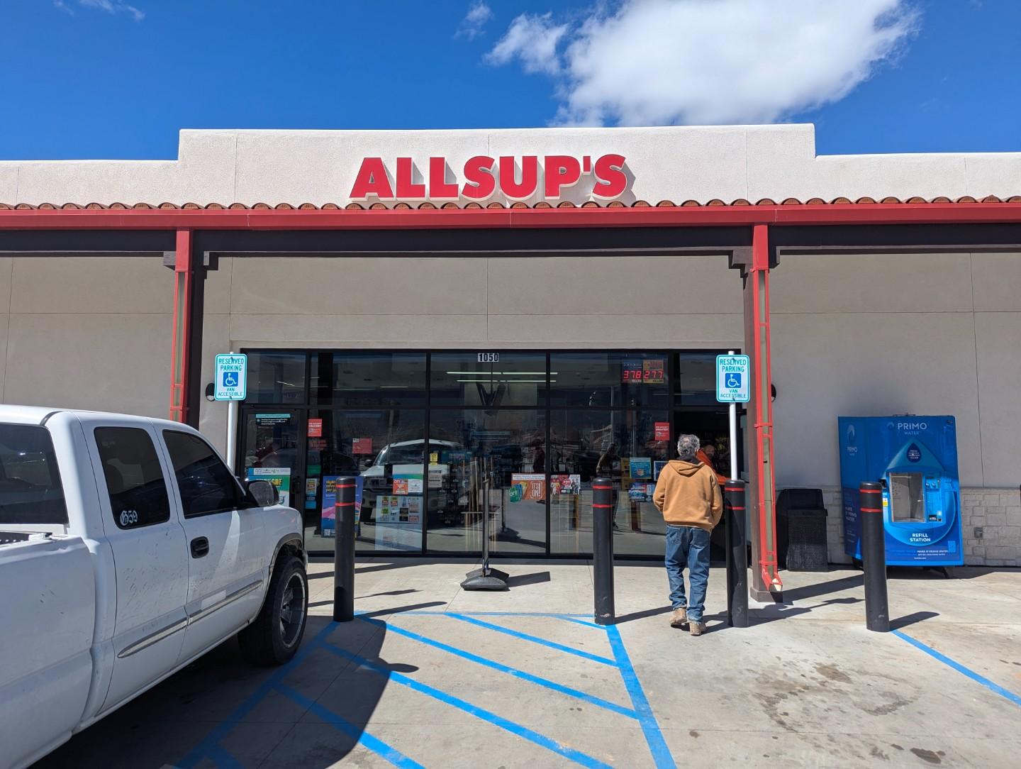 Bitstop ATM at Allsup's Convenience Store in Taos, NM
