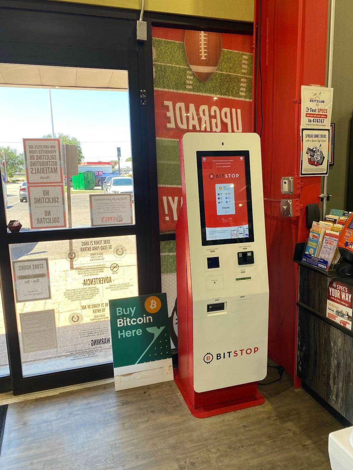 Bitstop ATM at Spec's Wine Spirits in Lubbock, TX