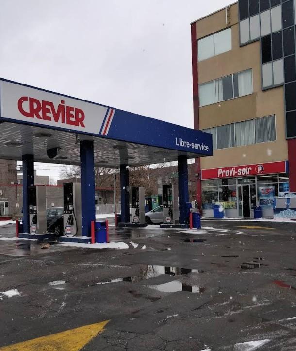Bitstop ATM at Crevier Station Service in Dollard-des-Ormeaux, QC