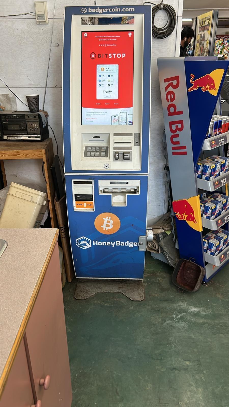 Bitstop ATM at Goldstream Food Market in Victoria, BC