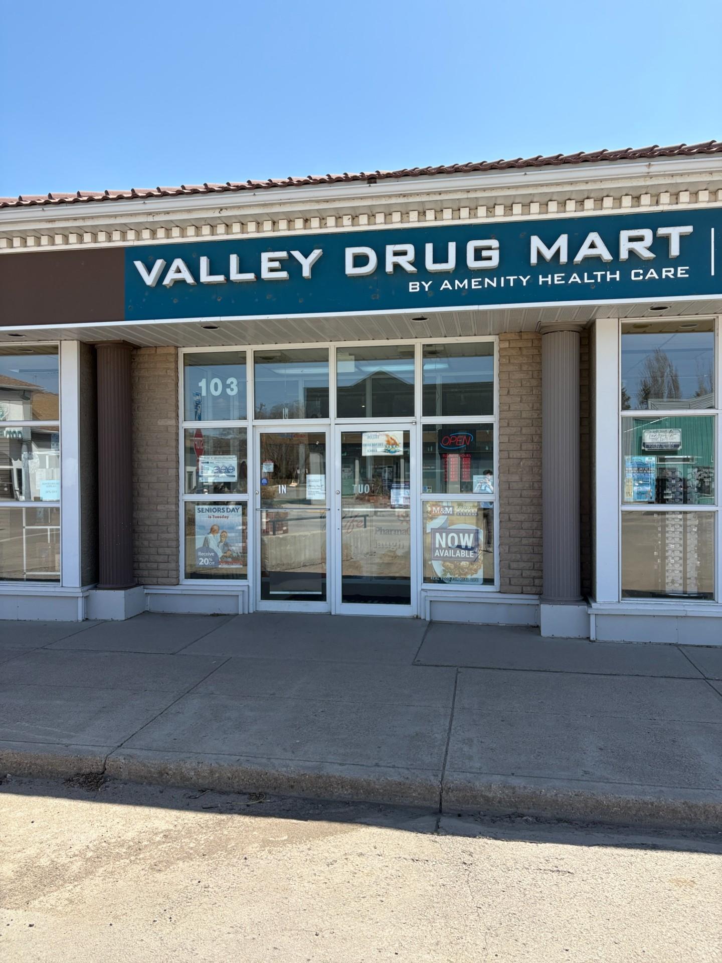 Bitstop ATM at Valley Drug Mart in Fort Qu'Appelle, SK