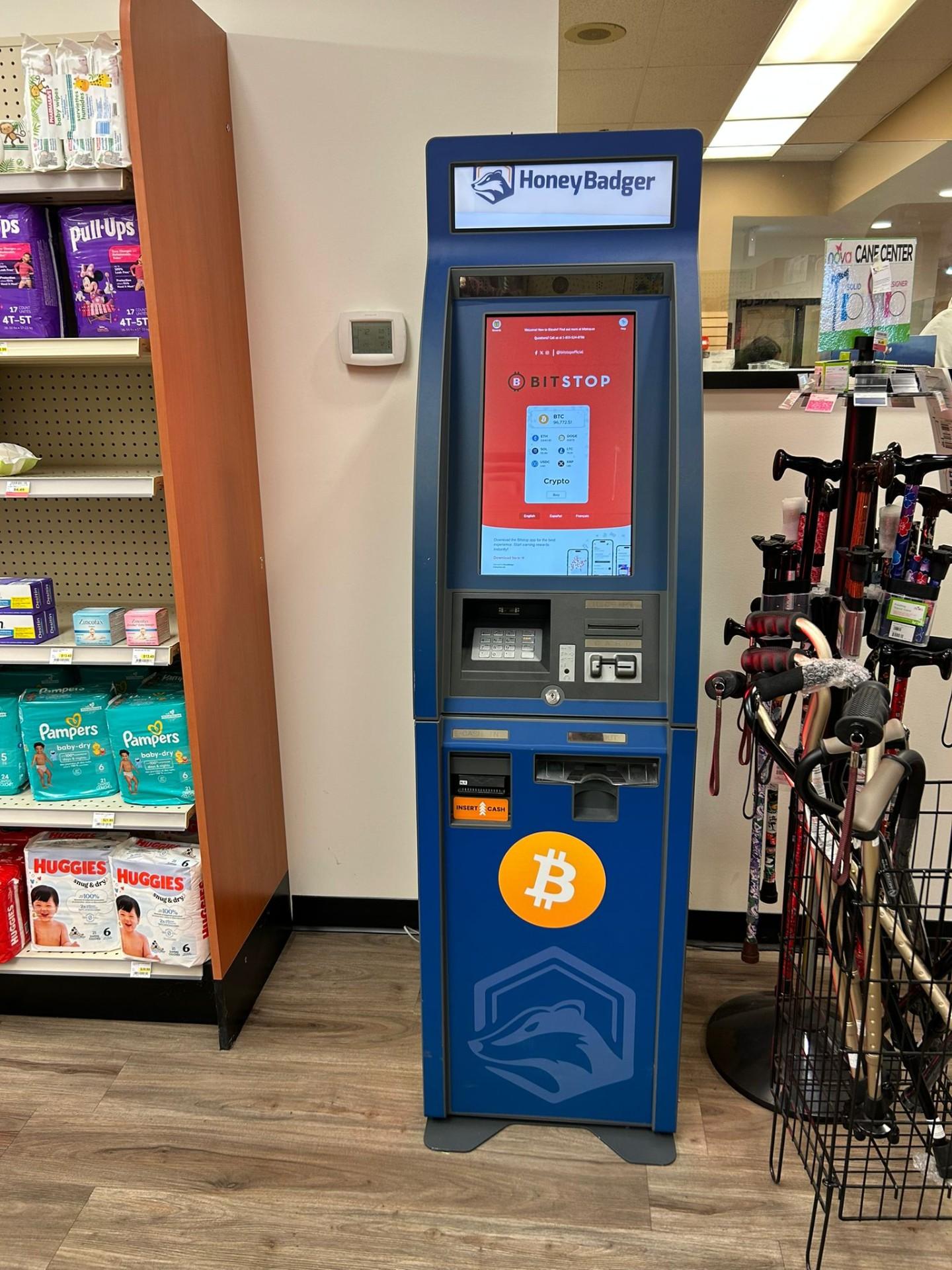 Bitstop ATM at Pharmasave Admirals Walk in Victoria, BC