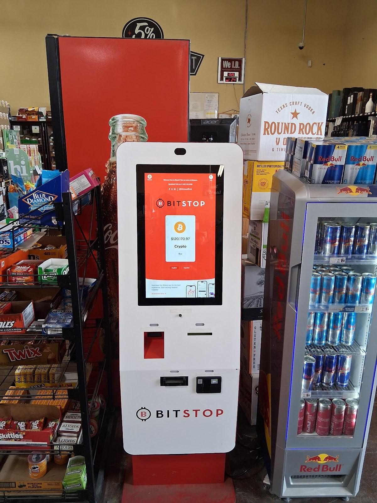 Bitstop ATM at Spec's Wine Spirits in Kemah, TX