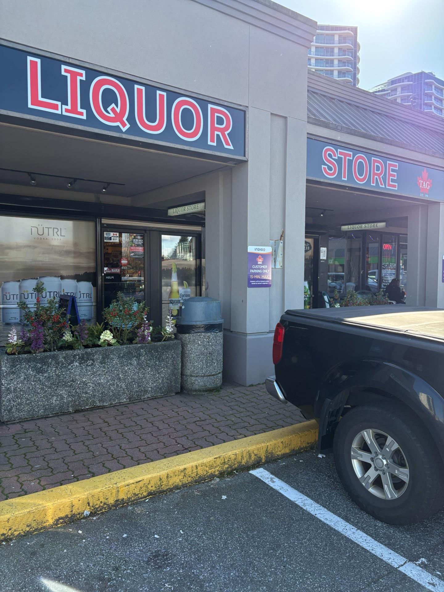 Bitstop ATM at White Rock Liquor Store in White Rock, BC