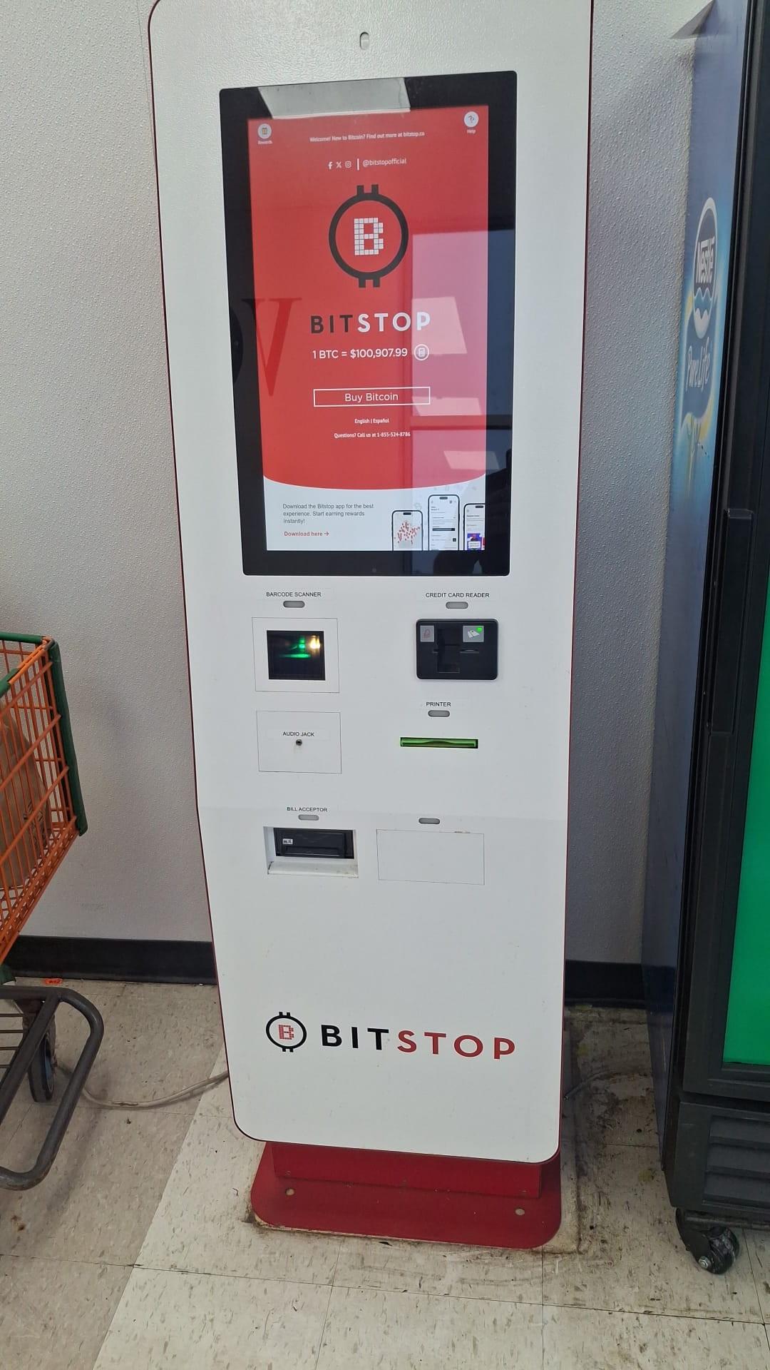 Bitstop ATM at Garden Fresh Market in Mundelein, IL