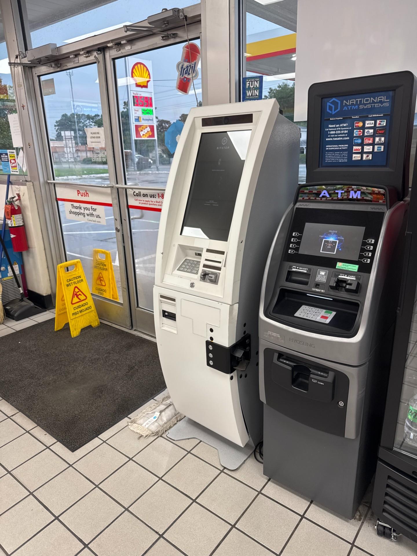 Bitstop ATM at Pops in Newberry, SC