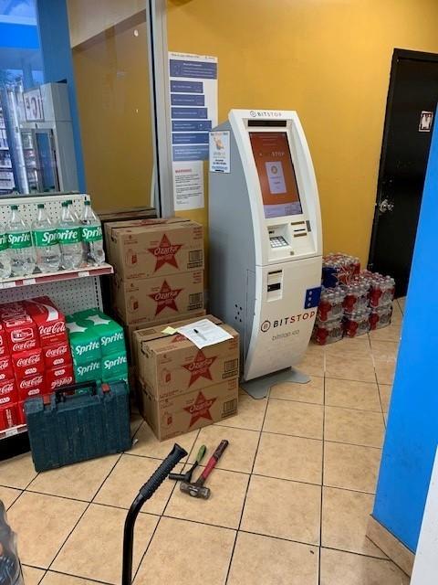 Bitstop ATM at Fuel Hub Gessner in Houston, TX