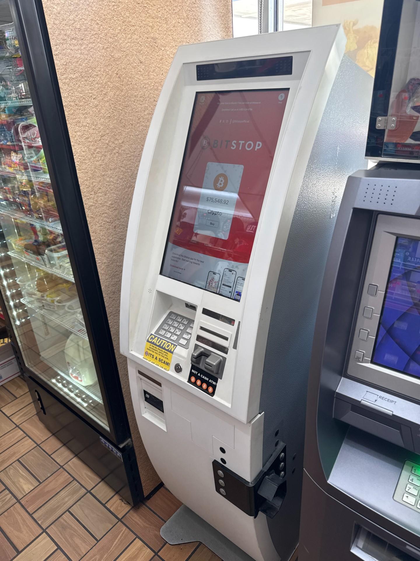 Bitstop ATM at Rc Patel LLC Ganesh Food Mart in Clinton, SC