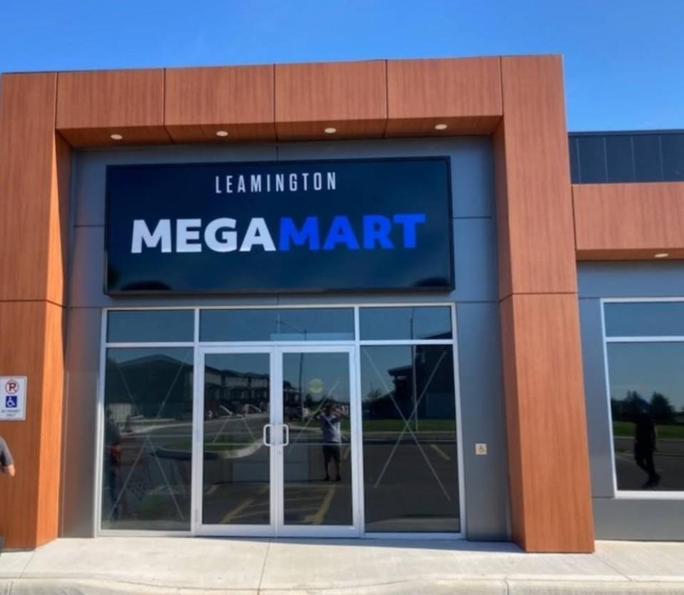 Bitstop ATM at Leamington Mega Mart in Leamington, ON