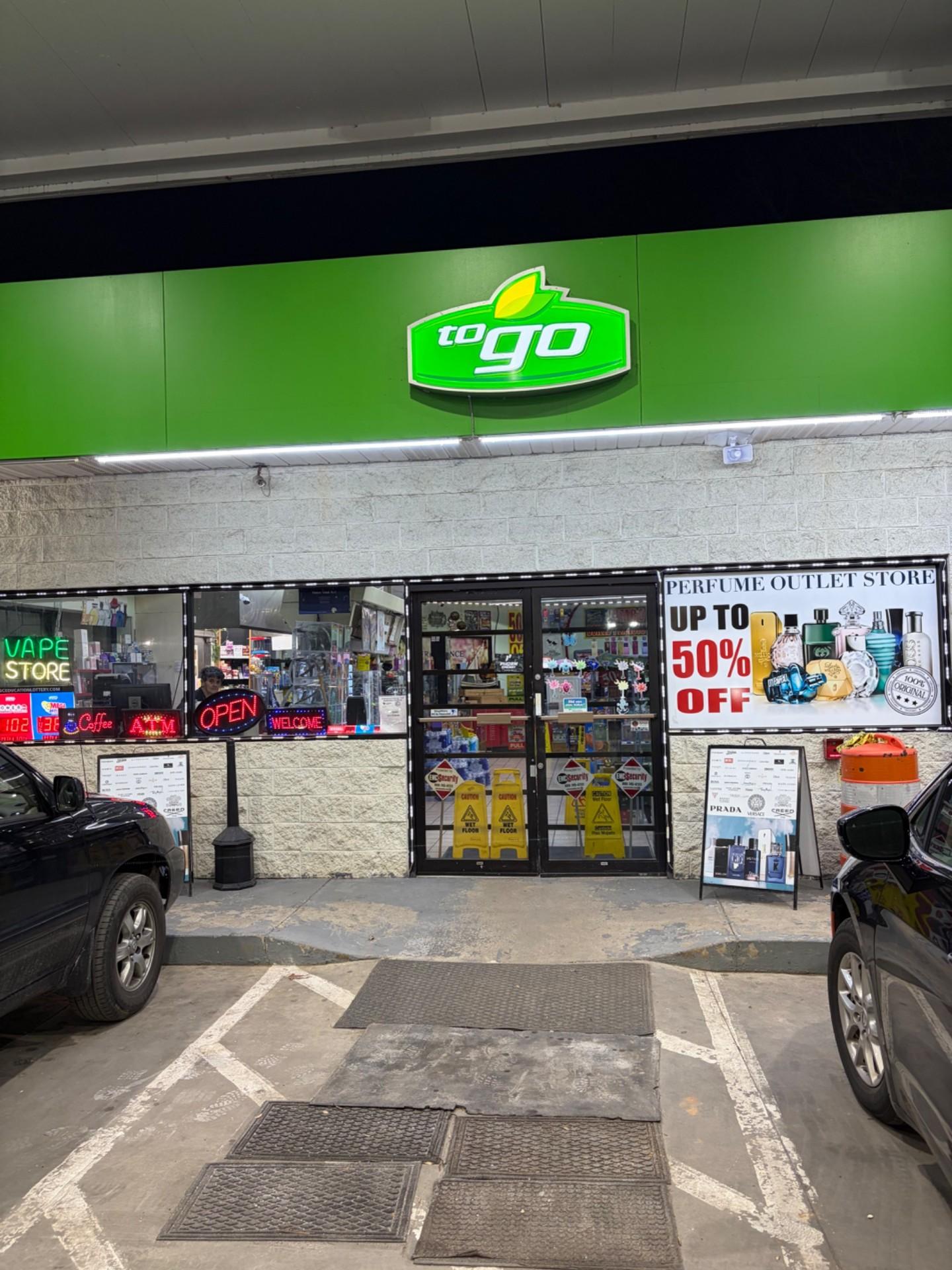 Bitstop ATM at TO GO in Clinton, SC