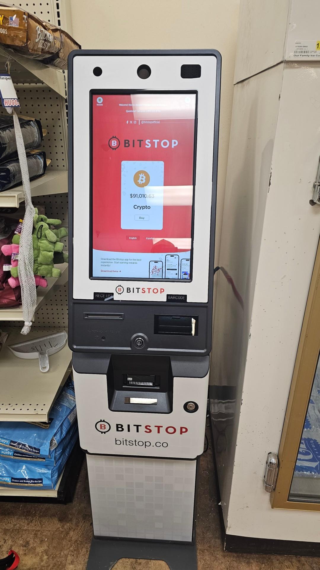 Bitstop ATM at Hugo's # 143002 in Grand Forks, ND