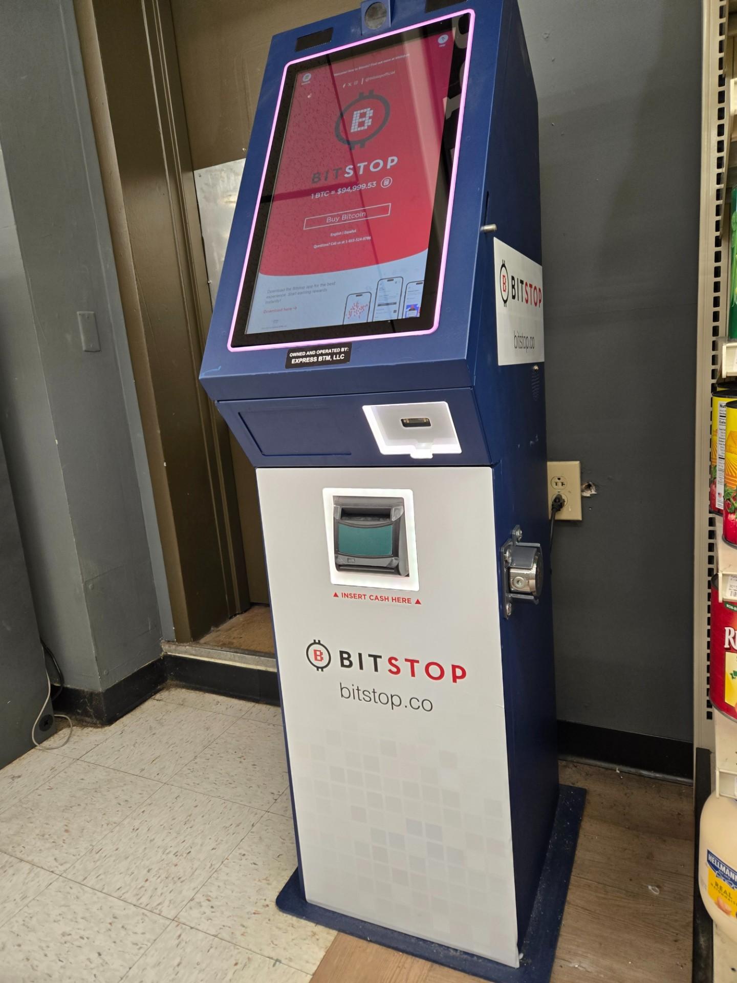 Bitstop ATM at SHOP 'n SAVE #211147 in Mount Pleasant, PA