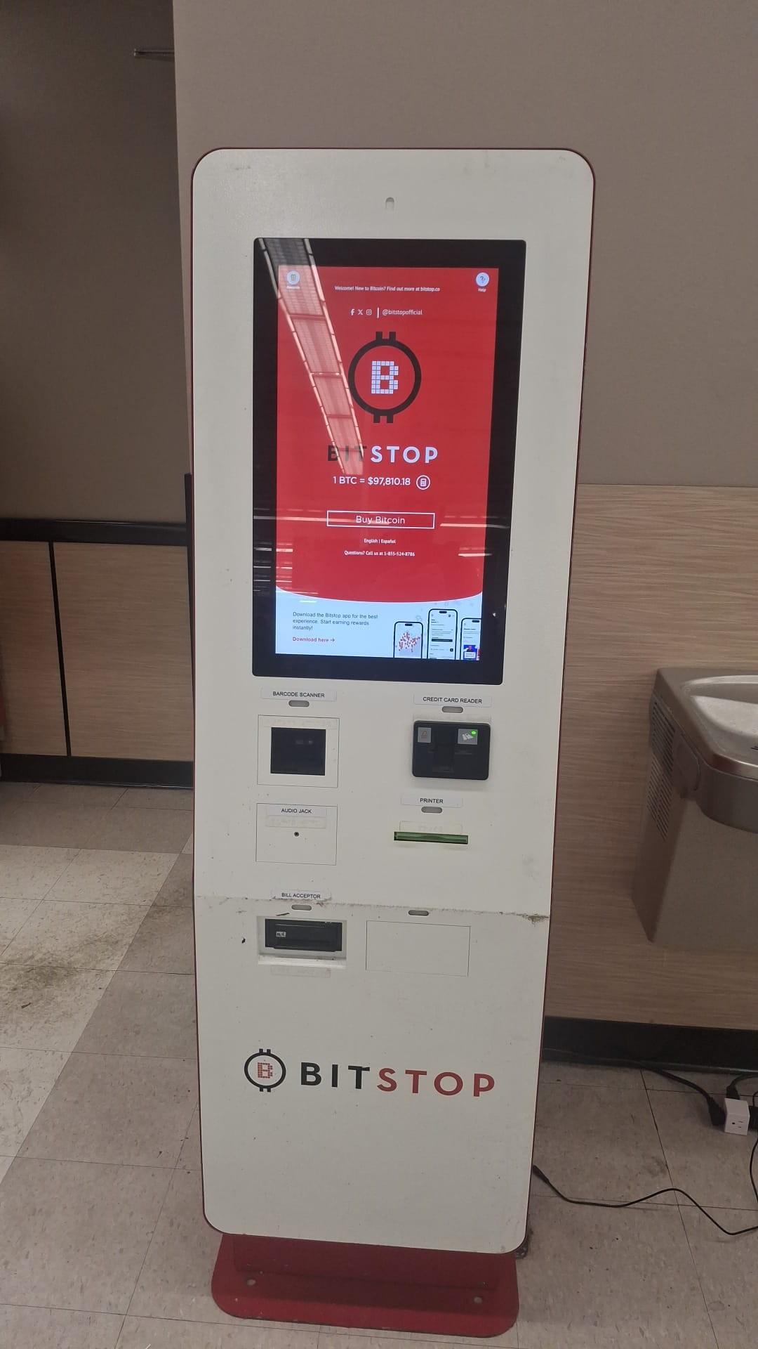 Bitstop ATM at Cub Foods in Freeport, IL