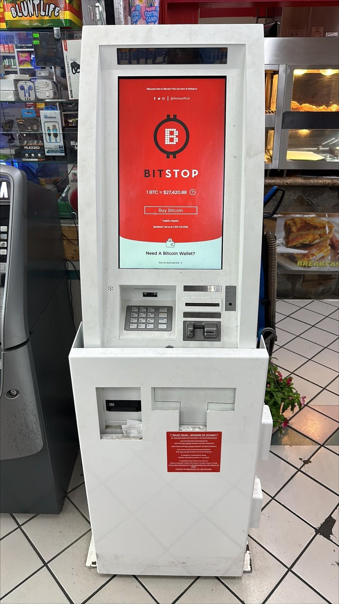 Bitstop ATM at Mighty Midget Mart in Charlotte, NC