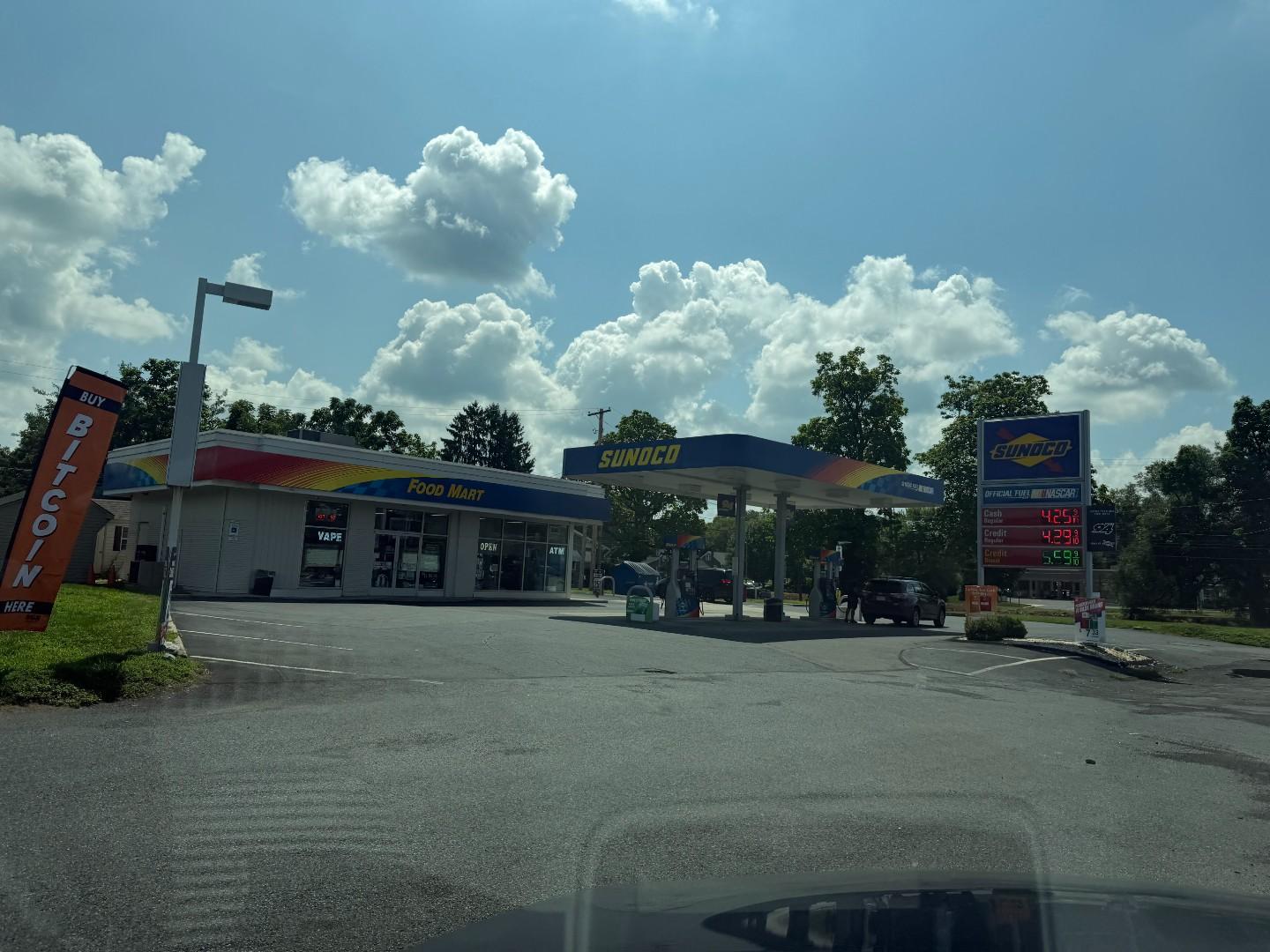 Bitstop ATM at Temple Sunoco - BitCorp in Temple, PA