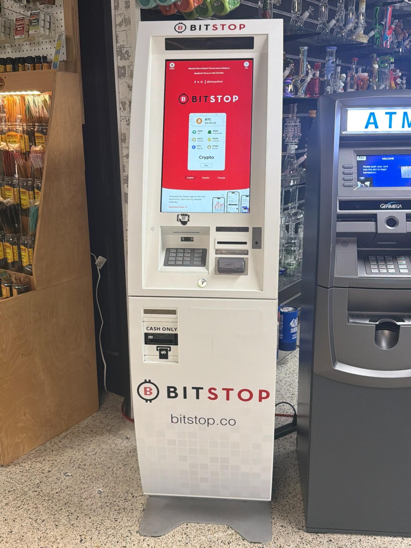 Bitstop ATM at Sailor Smoke Market (West Fleming) in Morganton, NC