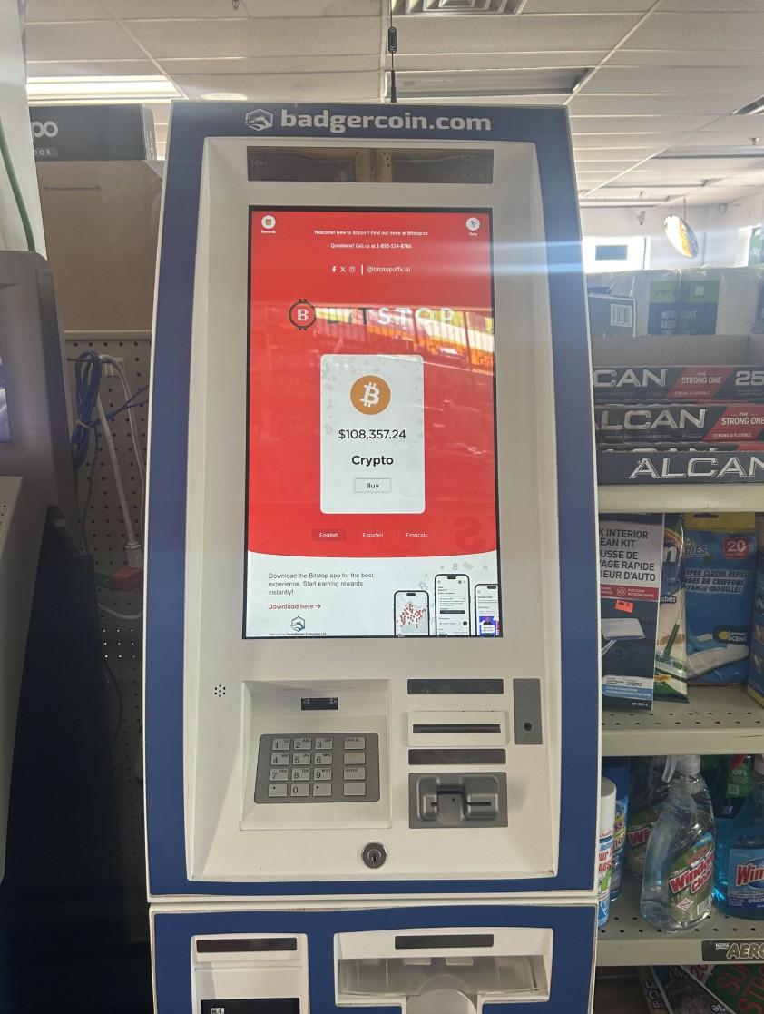 Bitstop ATM at Rockland Variety in Hamilton, ON