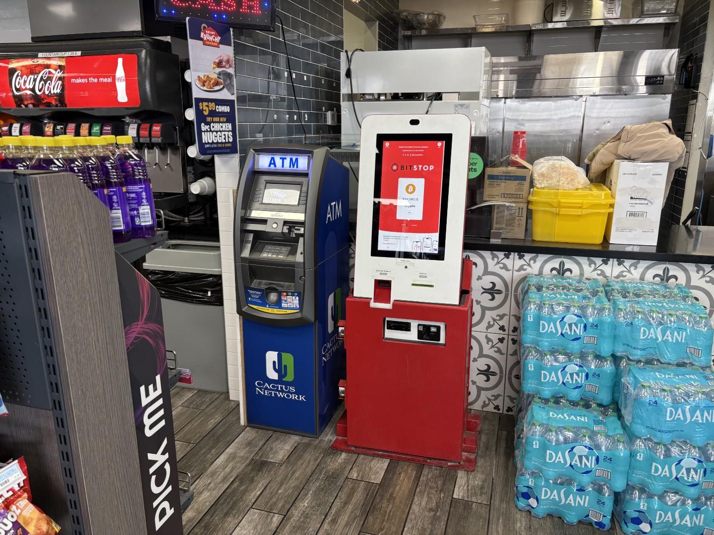 Bitstop ATM at Food Mart in Tempe, AZ