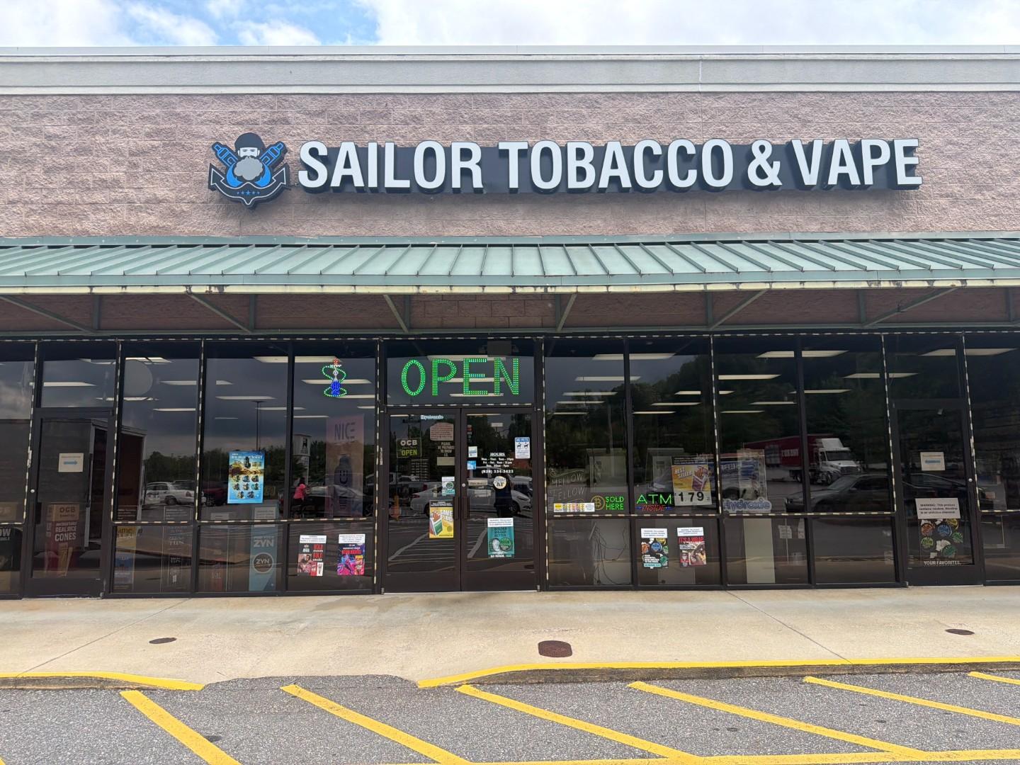 Bitstop ATM at Sailor Smoke Market (E. Union St.) in Morganton, NC