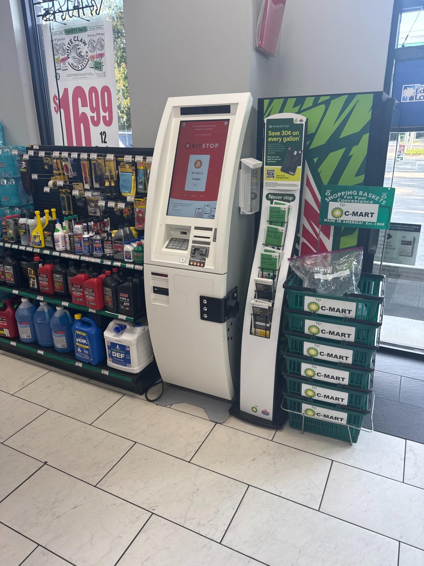 Bitstop ATM at Ballentine C Mart in Irmo, SC