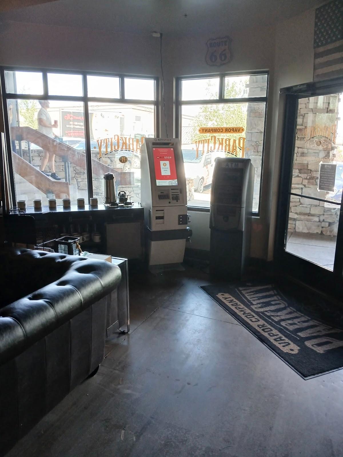 Bitstop ATM at Park City Vapor Company in Park City, UT
