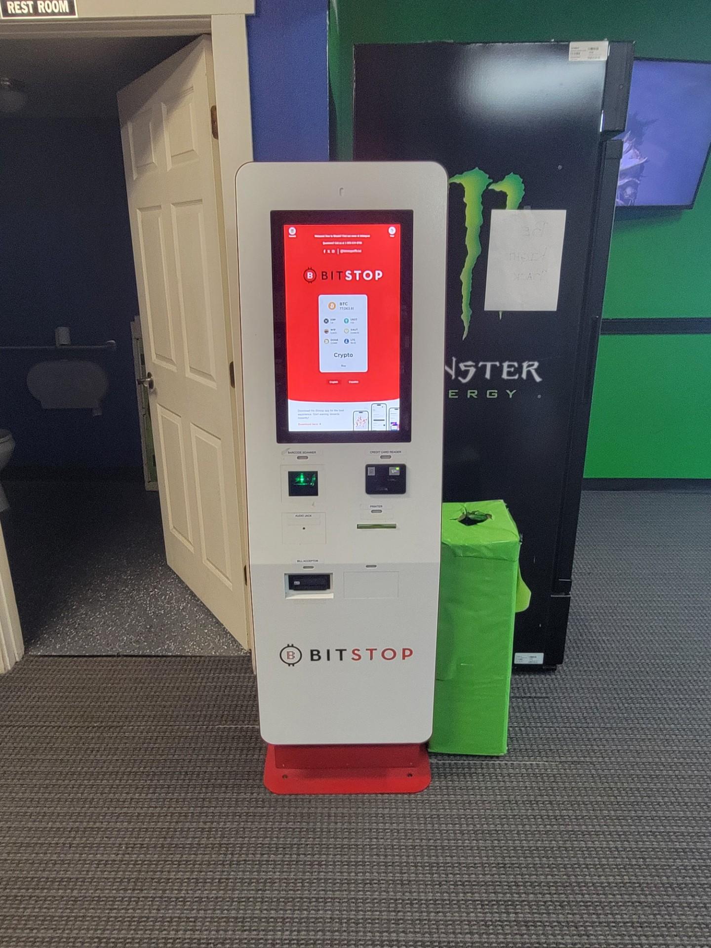 Bitstop ATM at Galaxy Vapor Marysville in Marysville, WA
