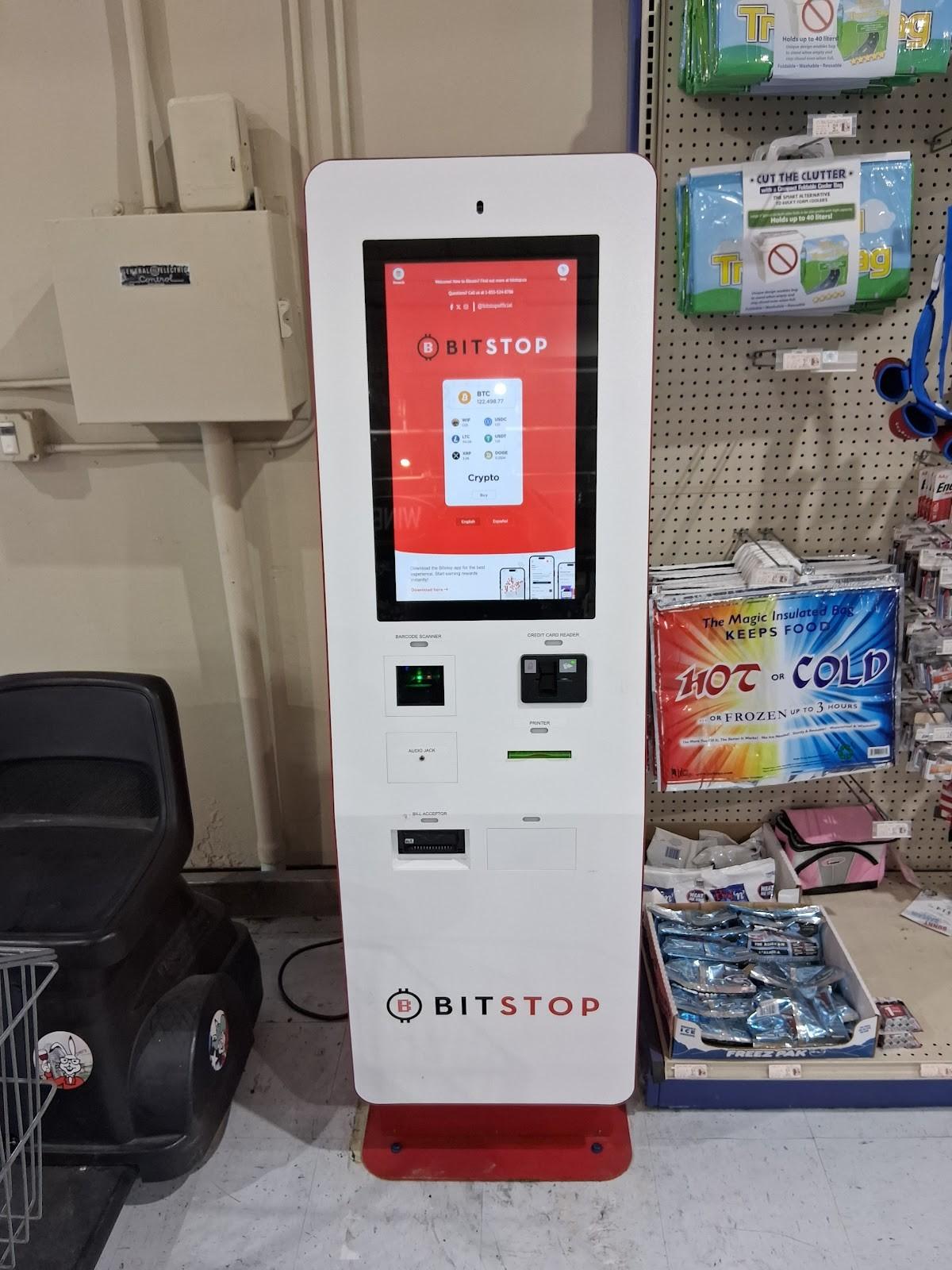 Bitstop ATM at Spec's Wine Spirits in Corpus Christi, TX