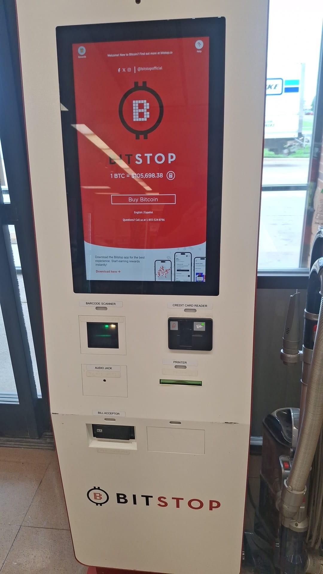 Bitstop ATM at GreenAcres Market in Wichita, KS