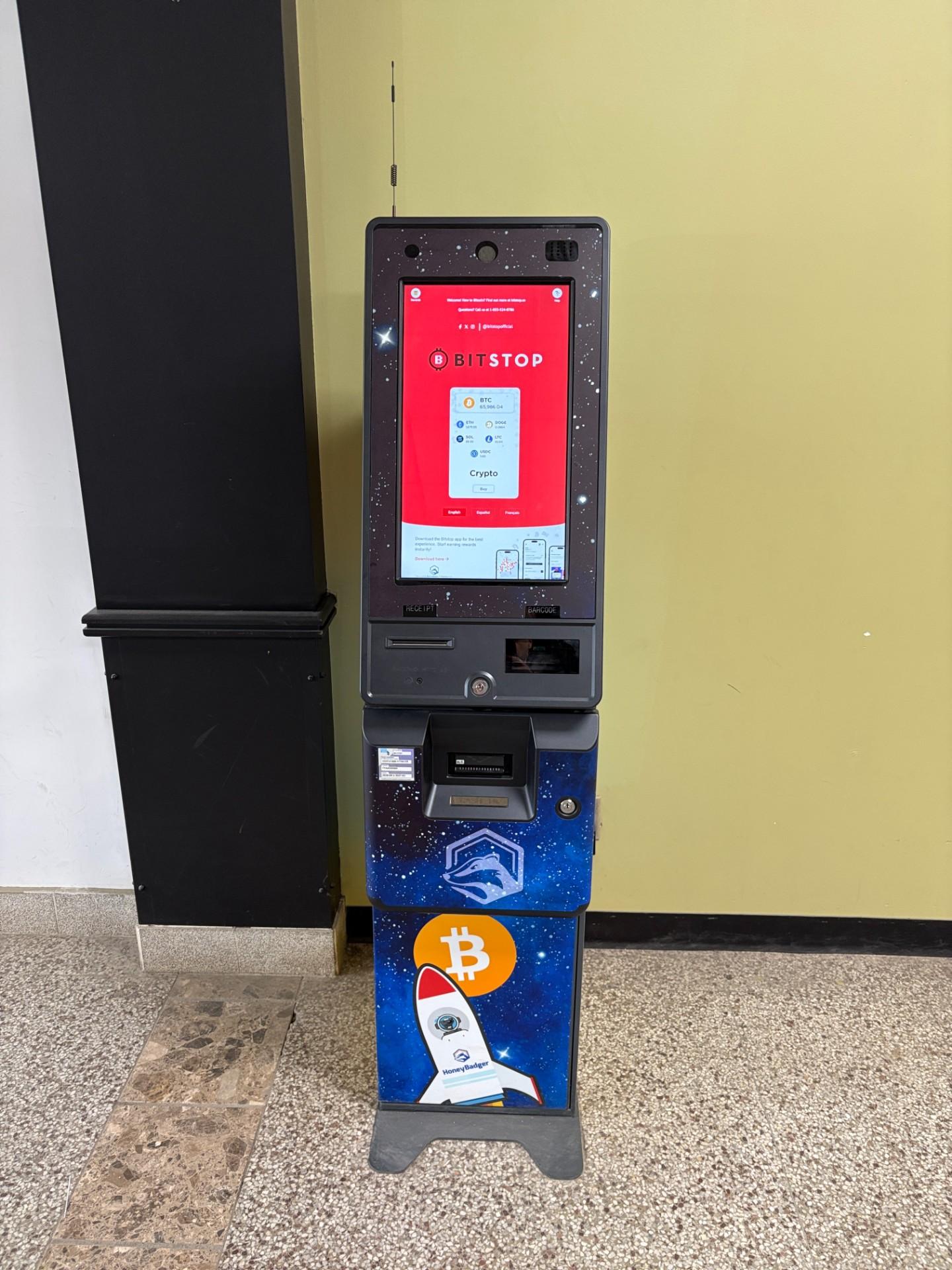 Bitstop ATM at Galeries Appalaches in Thetford Mines, QC