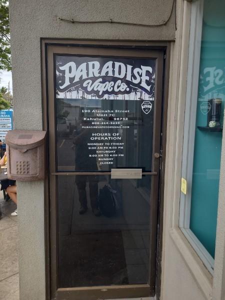 Bitstop ATM at Paradise Vape Co in Kahului, HI