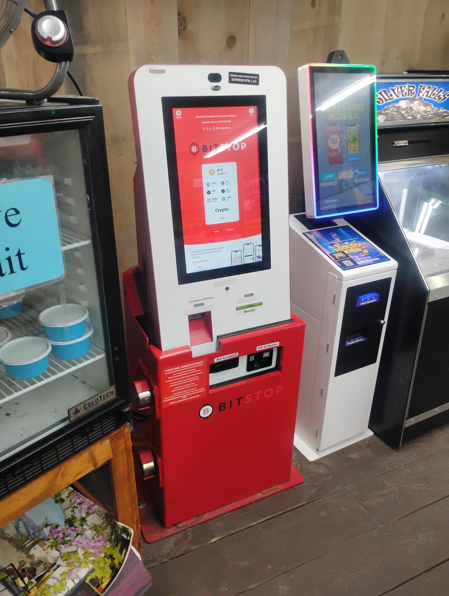 Bitstop ATM at Community BP in Franklin, NC