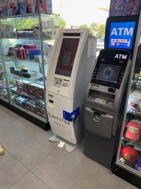 Bitstop ATM at Fuel Bee in San Antonio, TX