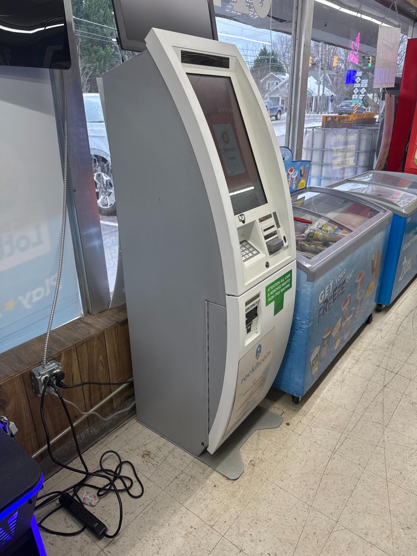 Bitstop ATM at D&D Express in Newton, NC