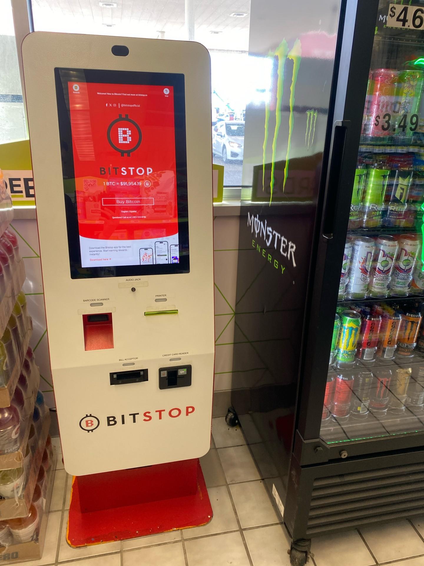 Bitstop ATM at EXXON MOBIL in Des Plaines, IL
