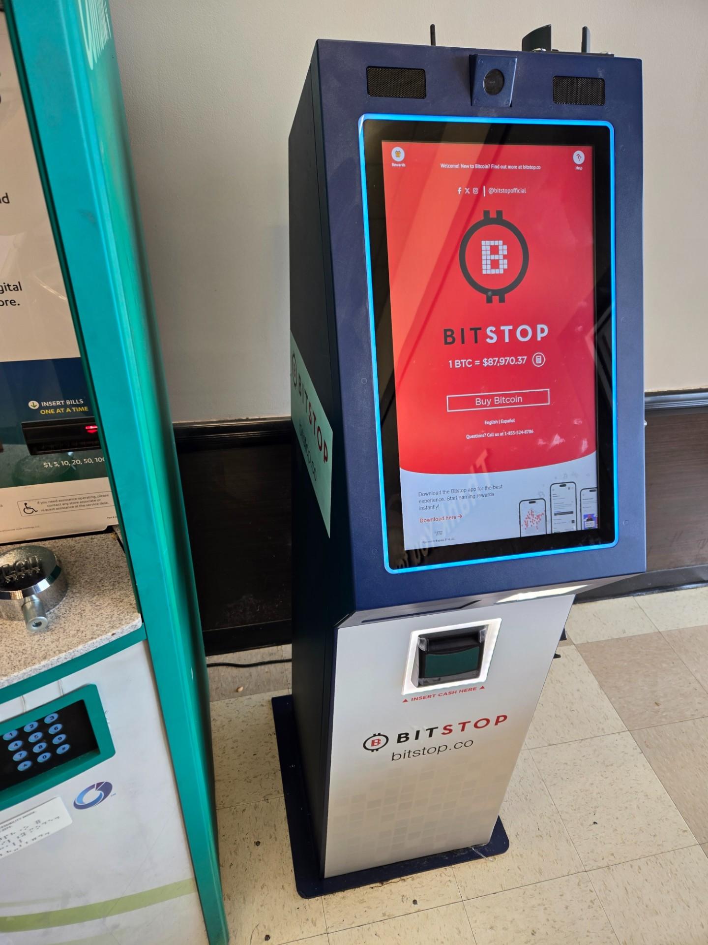 Bitstop ATM at Shoppers Forestville in Forestville, MD