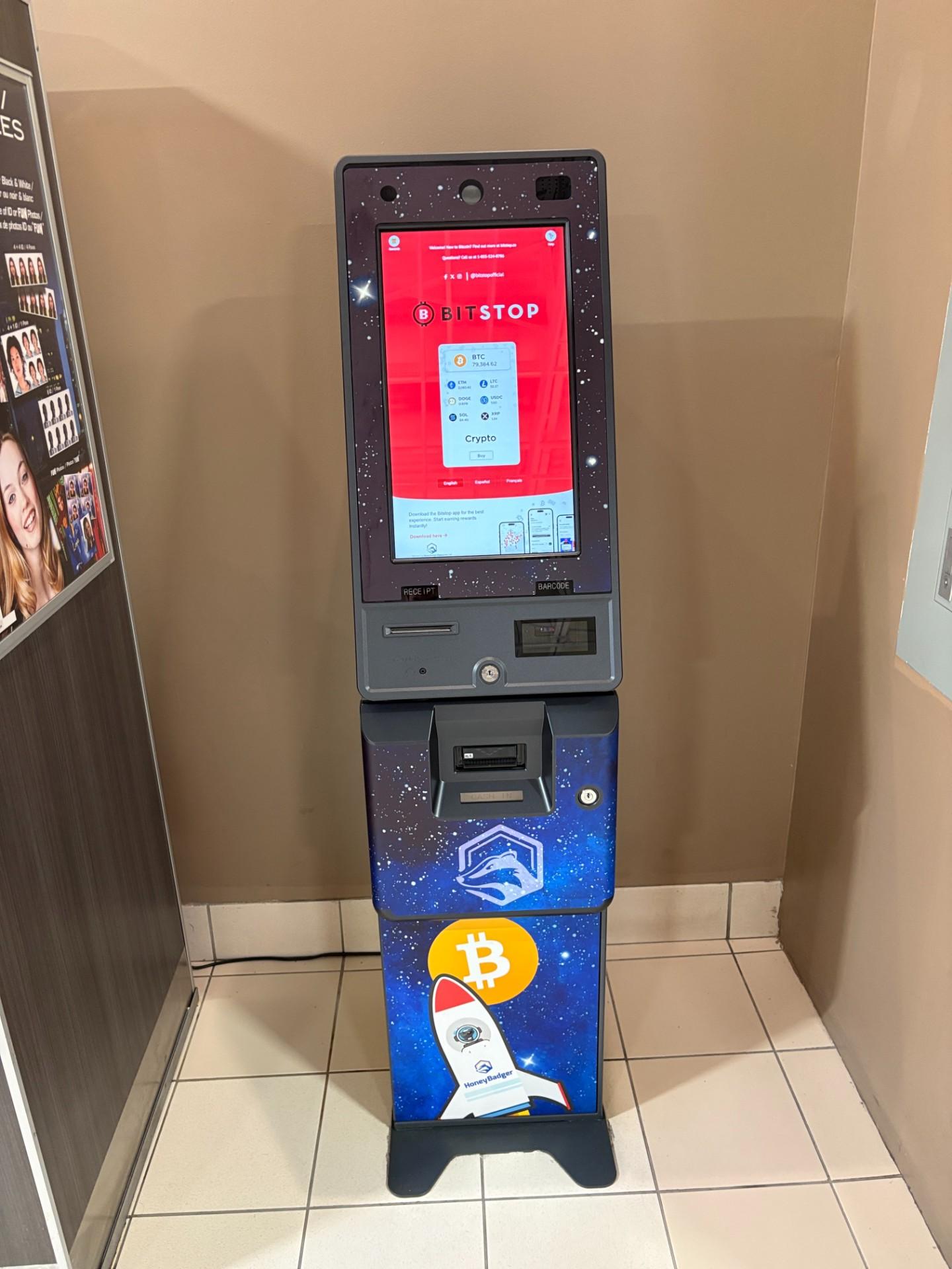 Bitstop ATM at Albion Mall in Toronto, ON