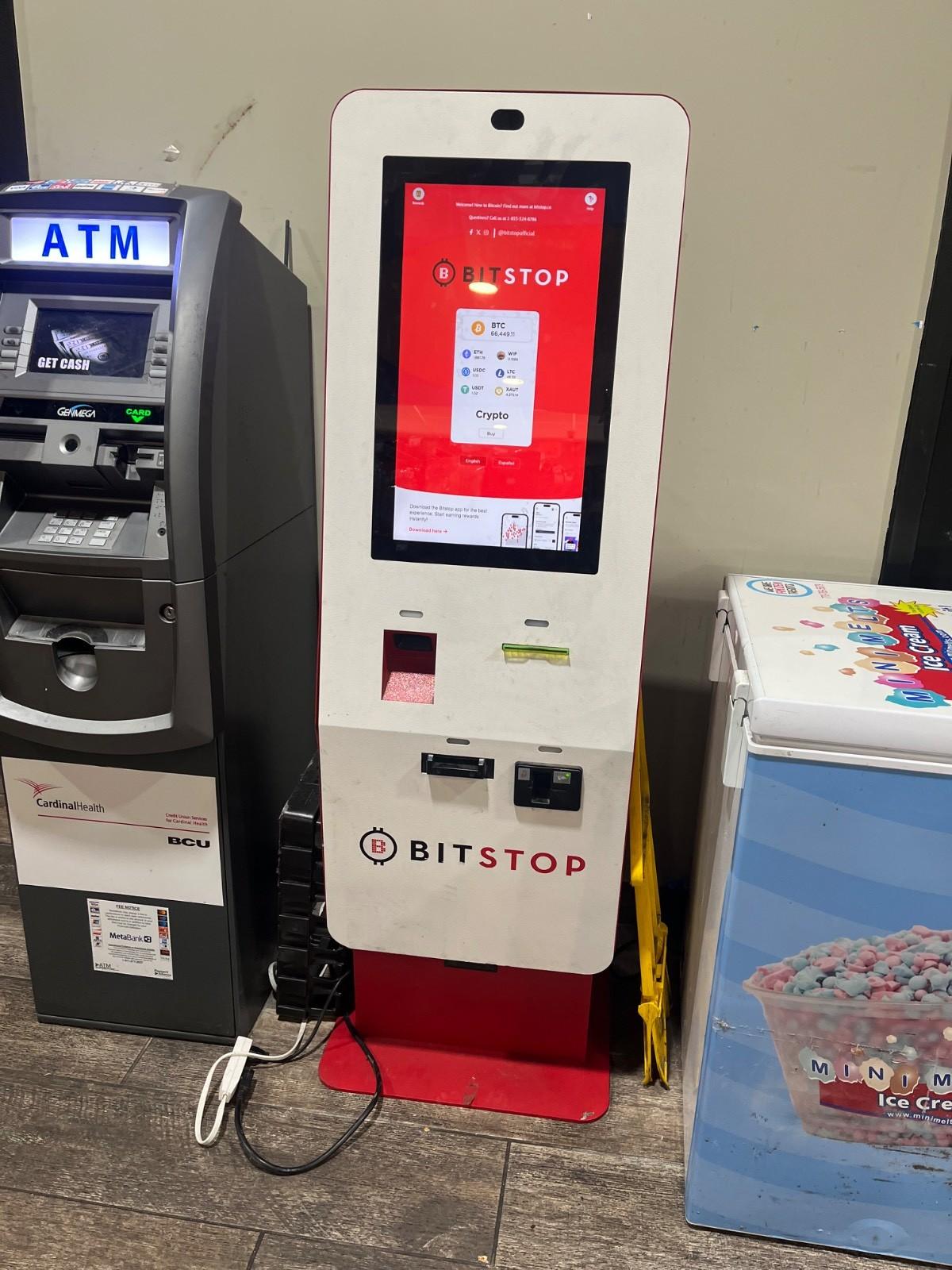 Bitstop ATM at Chevron Food Mart 1179 in Macon, GA