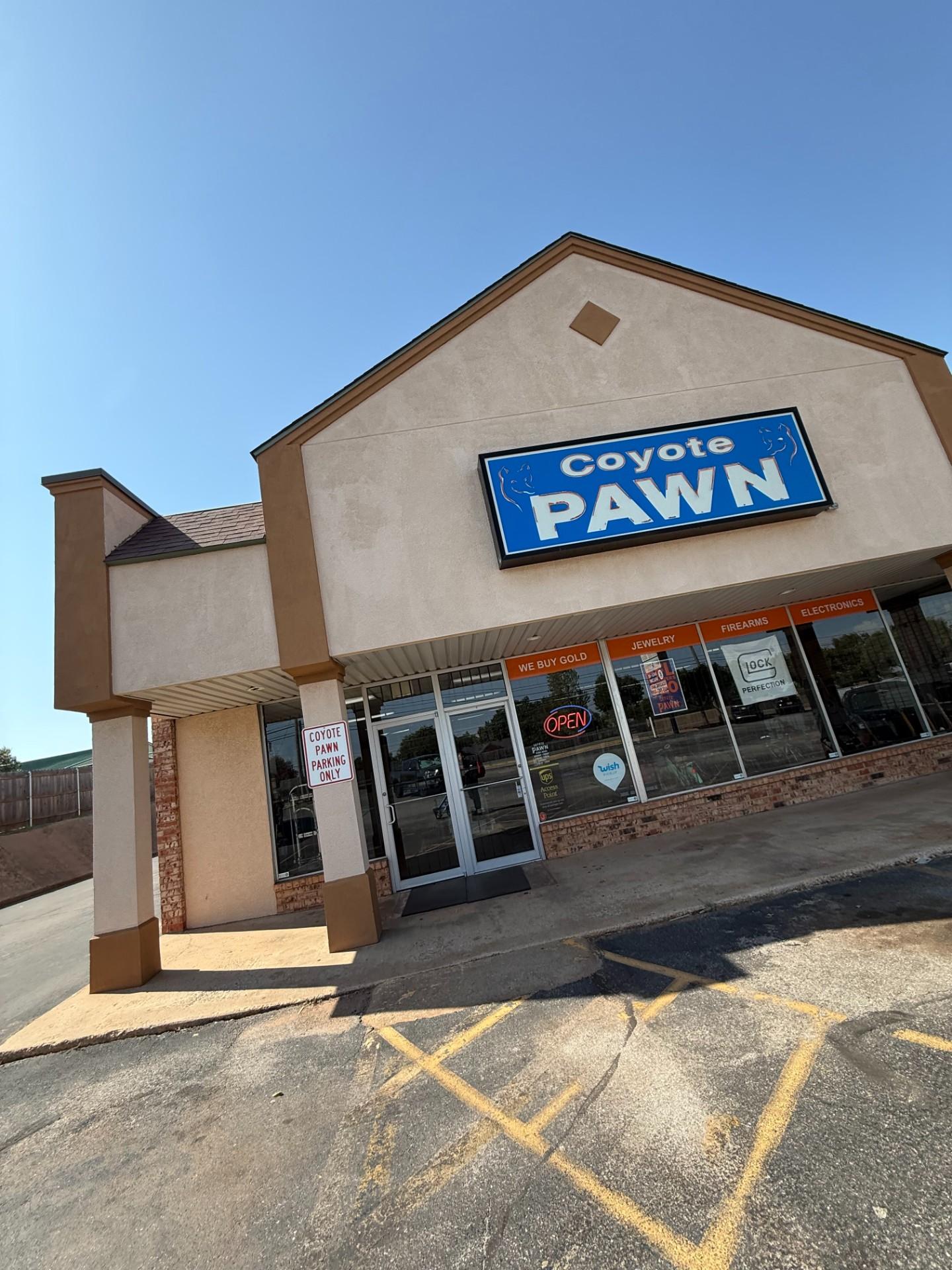 Bitstop ATM at Coyote Pawn in Oklahoma City, OK
