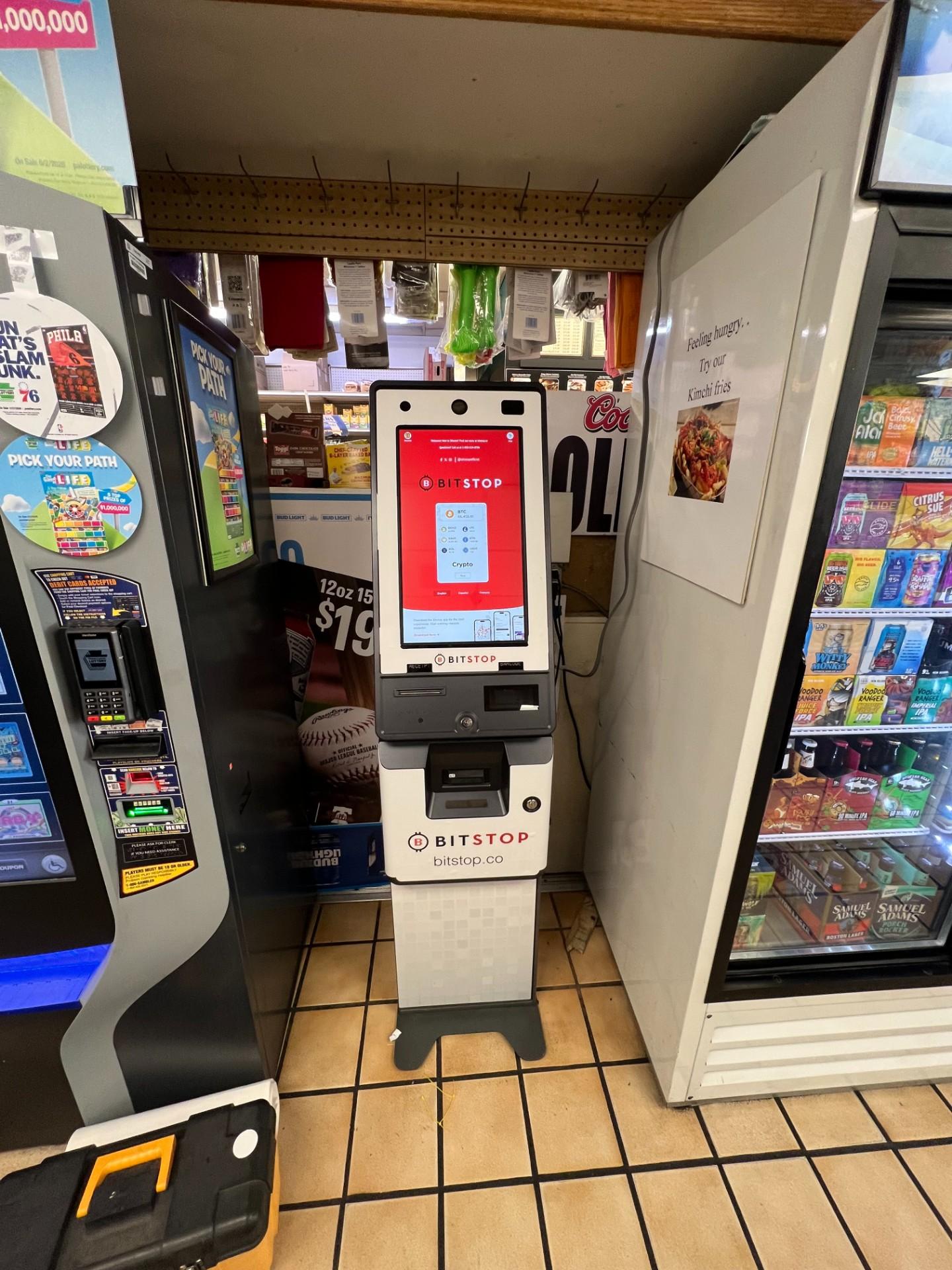 Bitstop ATM at VIP Market in Philadelphia, PA